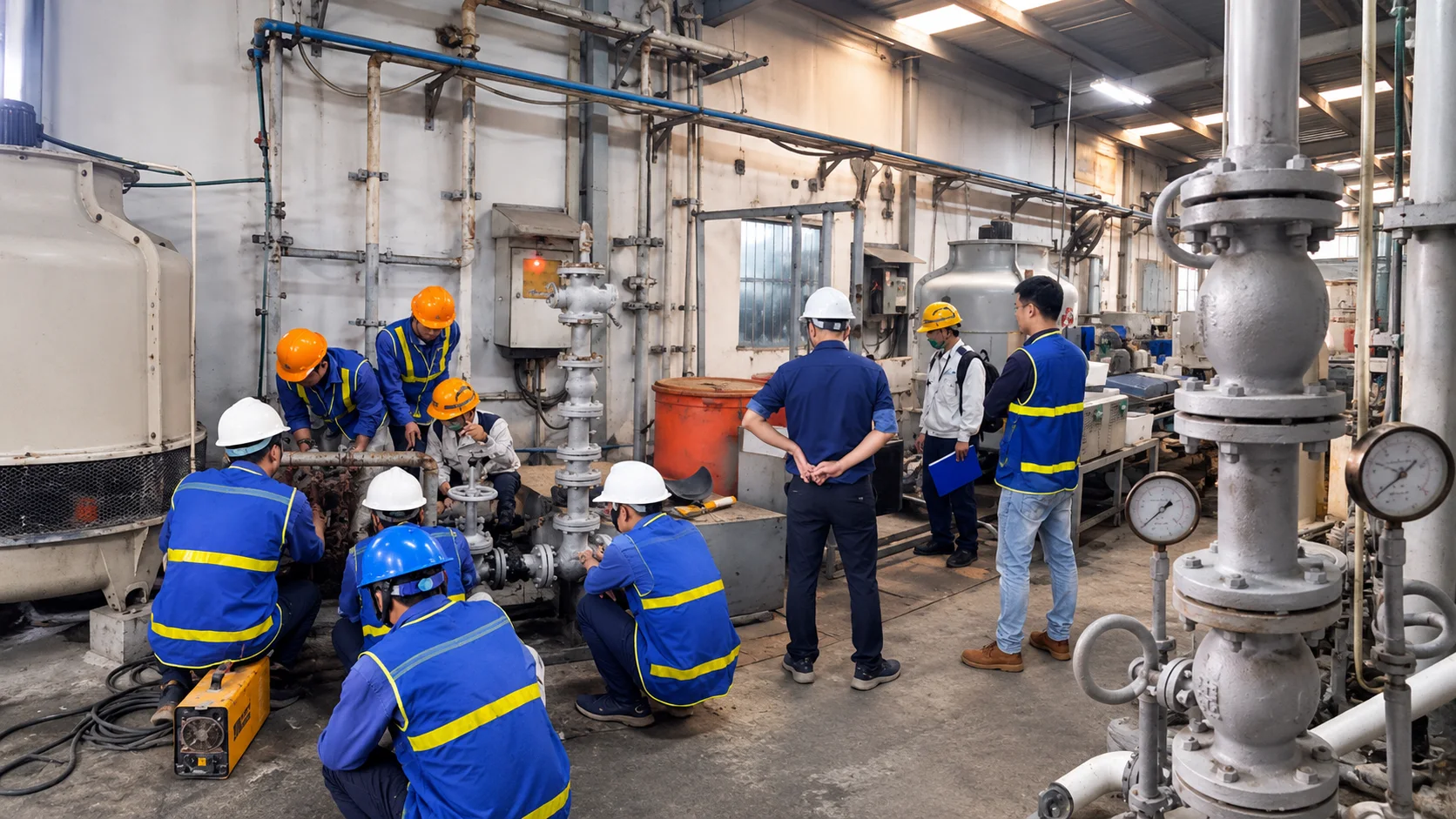 Daiwa Factory – Cooling Water Piping